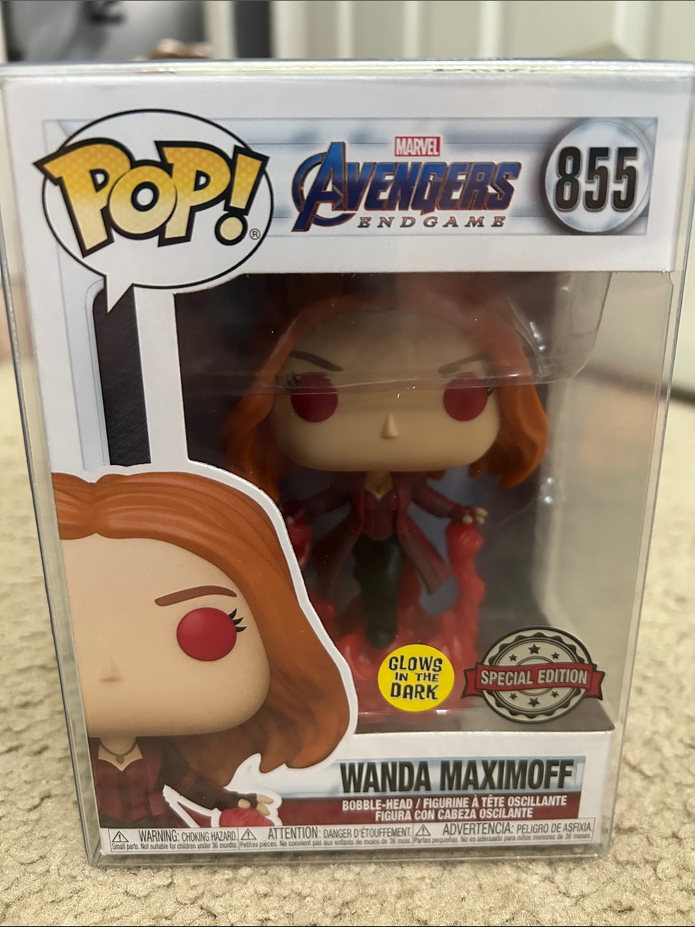 Funko Pop! Marvel Avengers Endgame #855 Wanda Maximoff - Red Hair